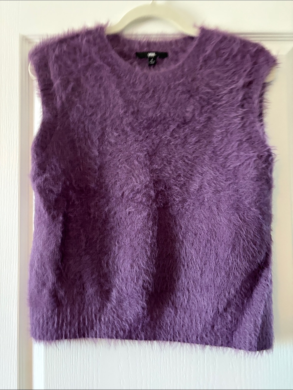 Vans Fuzzy Sweater Vest - Purple